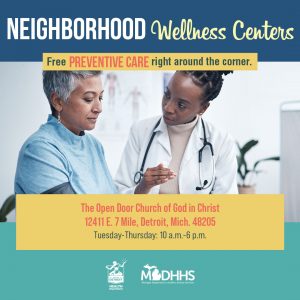 Open Door Testing Site transitioned to Neighborhood Wellness Center